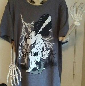 Disney Minnie Bride Of Frankenstein Tee 